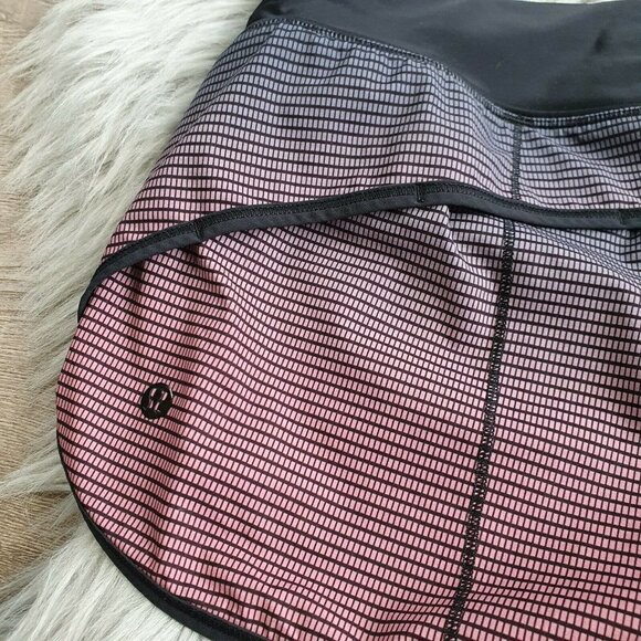 Used lululemon Speed Shorts Red Black Ombre Water H2O Black Size 10? - Picture 6 of 7